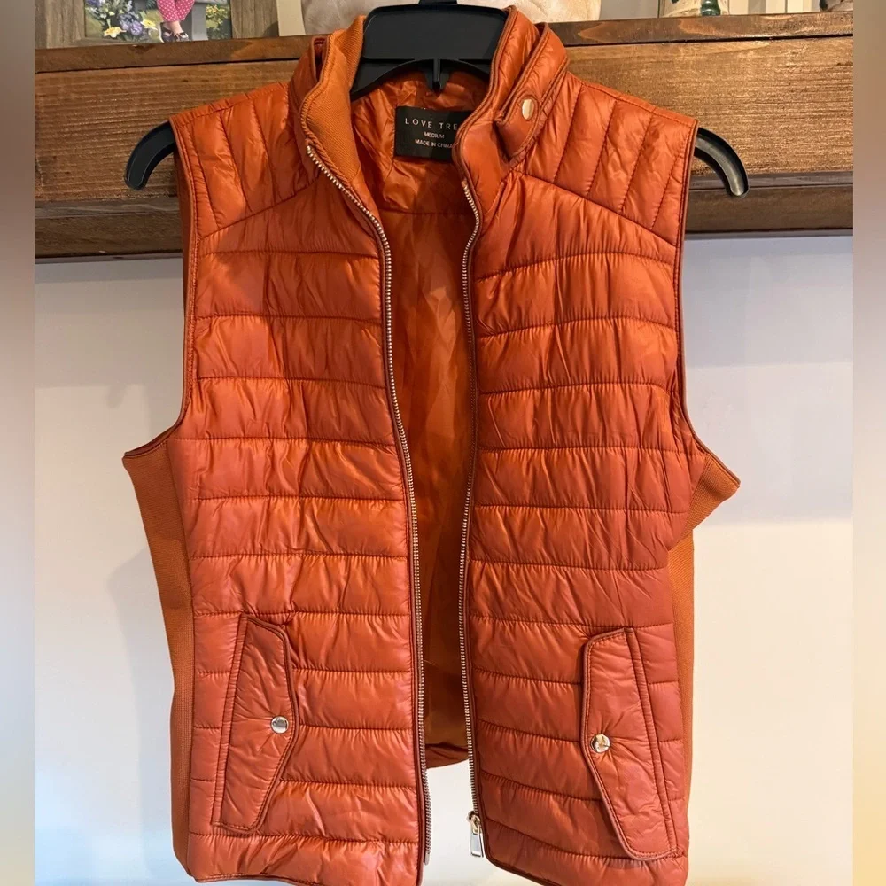 Puffer Vest - Love Tree